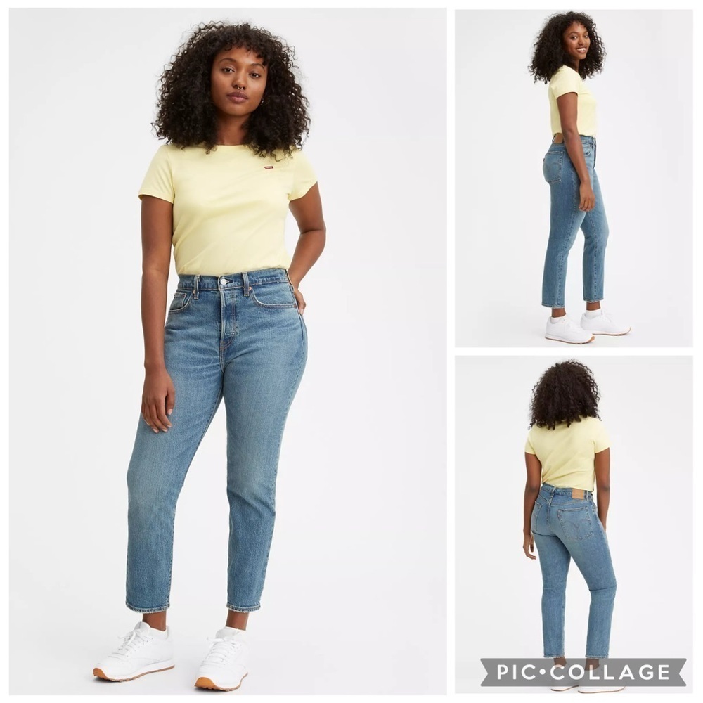 Levi's® Premium WEDGIE ICON FIT ANKLE Button Fly WOMEN'S JEANS size 26
